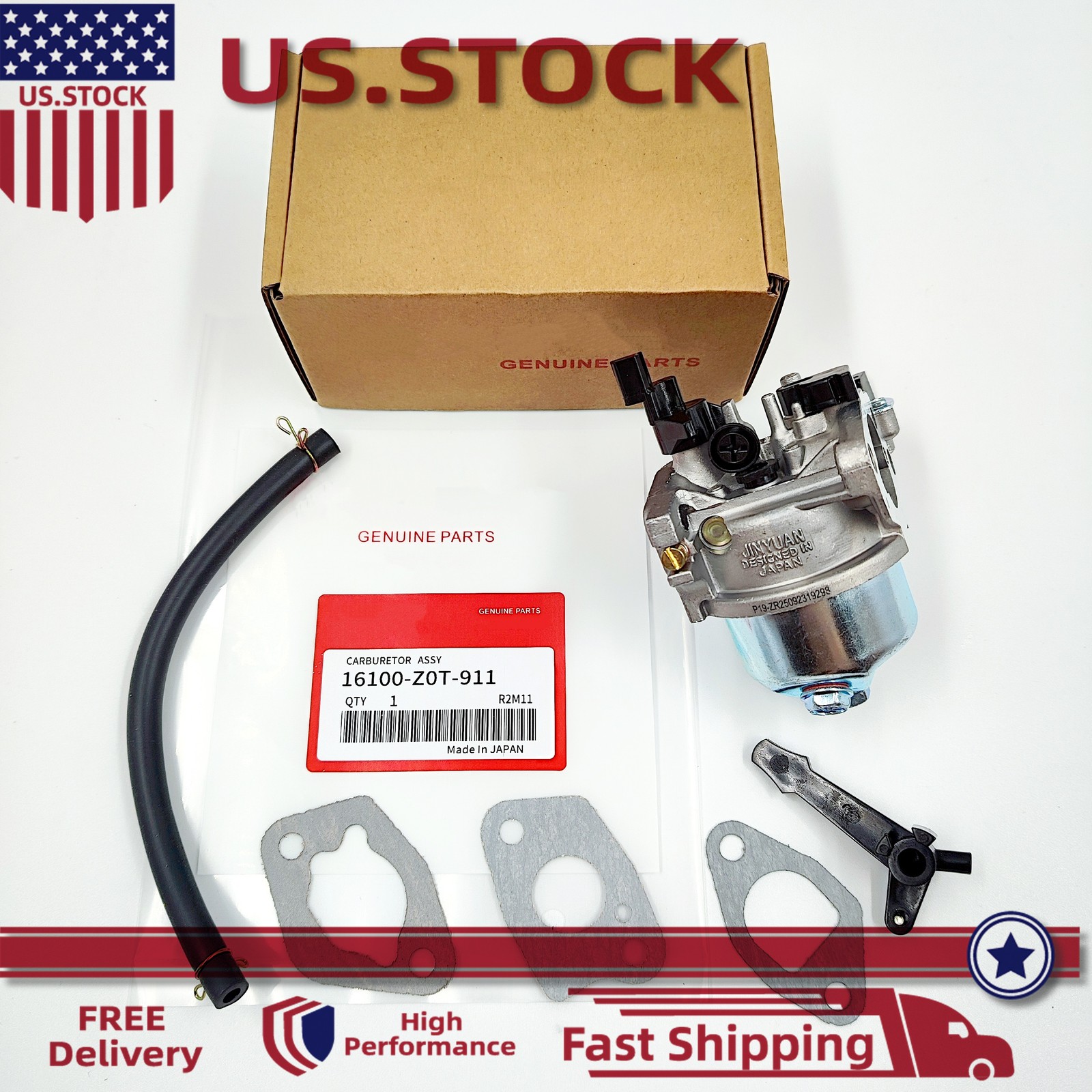 OEM Engine Carburetor Assy For HONDA GX160 GX200 5.5/6.5HP 212CC 16100-Z0T-911