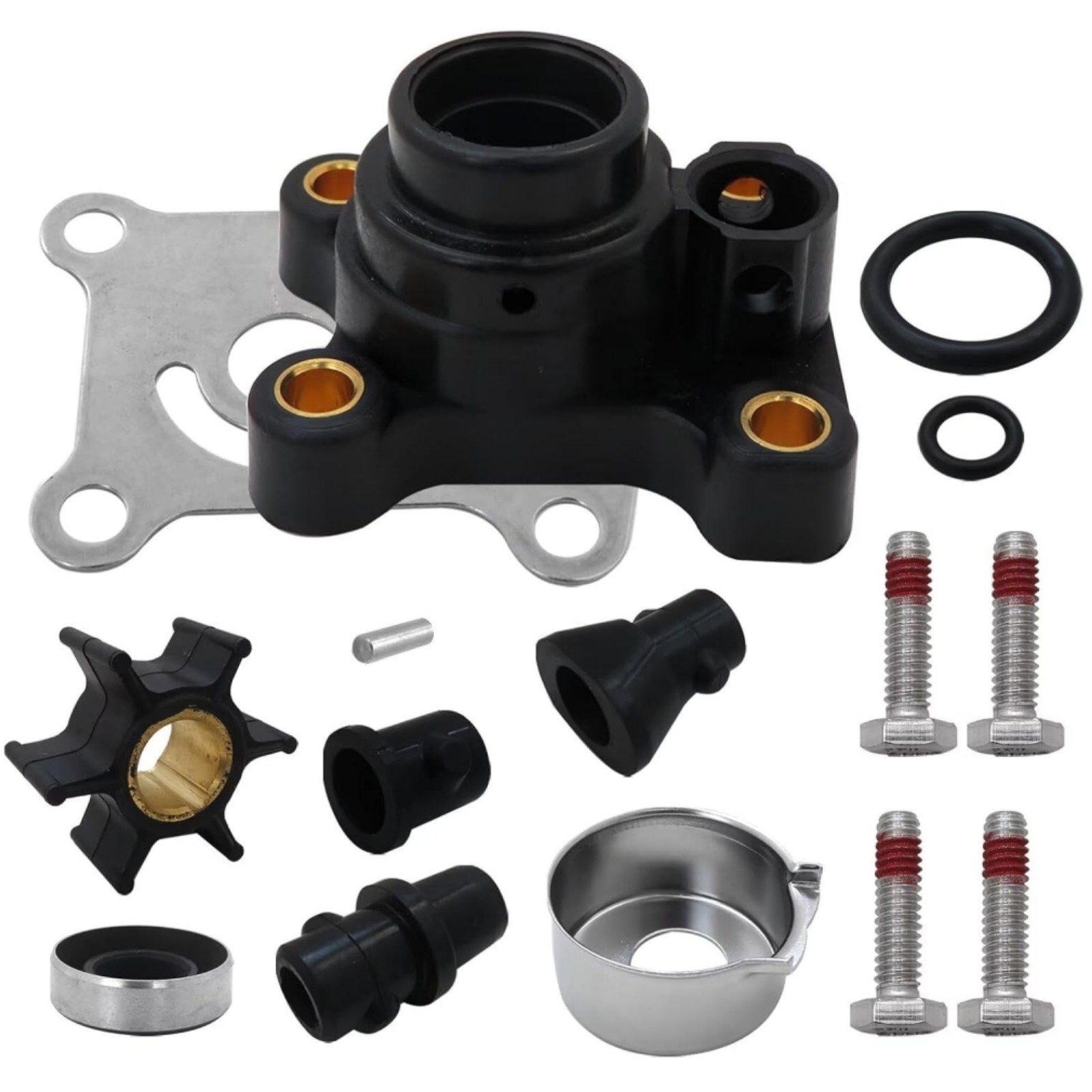 Johnson/Evinrude 394711 0394711 9.9hp & 15hp Impeller Water Pump Repair Kit New
