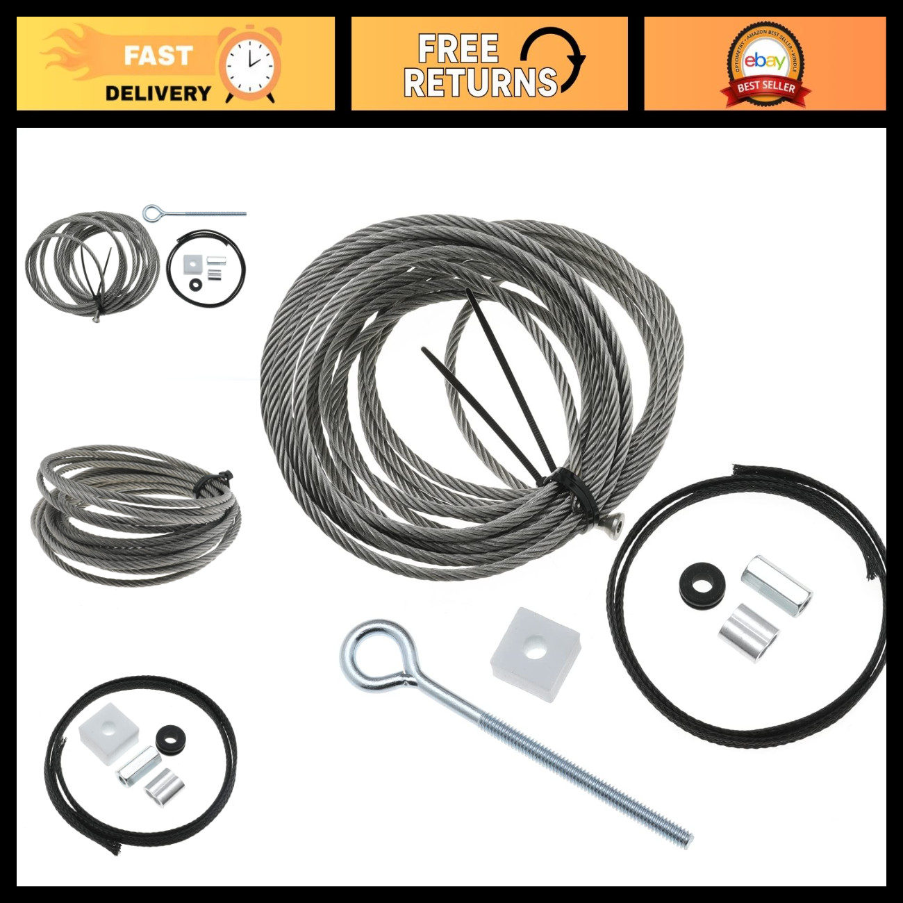 RV Cable Repair Kit for 22305 Slide-Out Assemblies, Flexible Multi-Purpose Wire