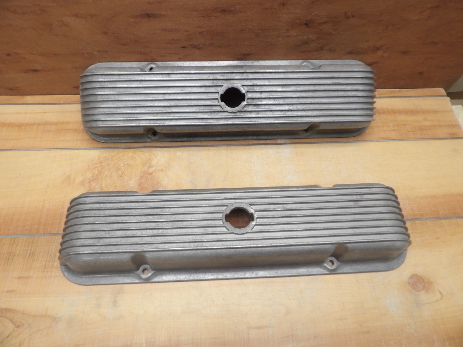 Cal Custom Pontiac Aluminum Valve Covers 326 389 400 428 455 Vintage 40-2200🏁👀