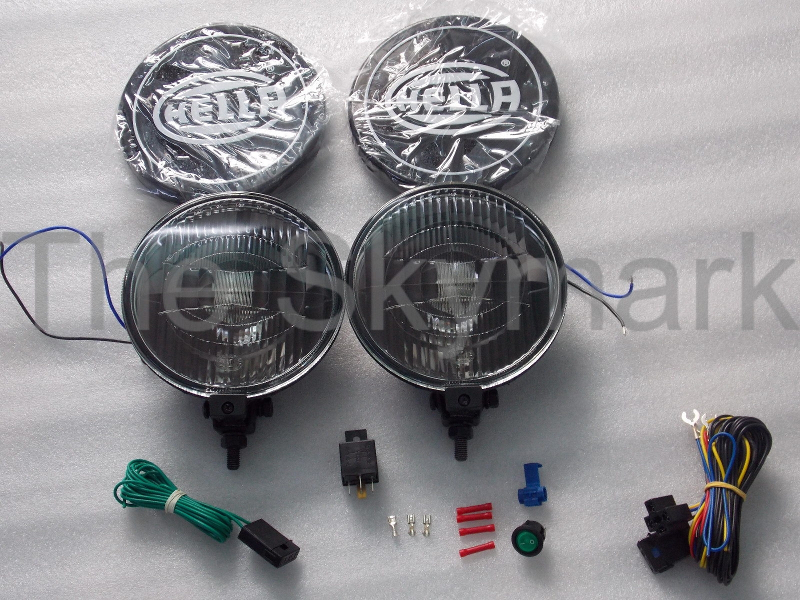 Hella 005750991 Black Magic 500 Driving Light Kit Universal Cars & Motorcycles