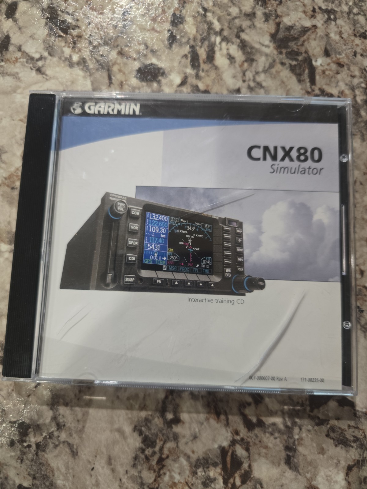 Garmin 26200205 CNX/80 MX20 In Flight Demonstration DVD 010-10544-00,