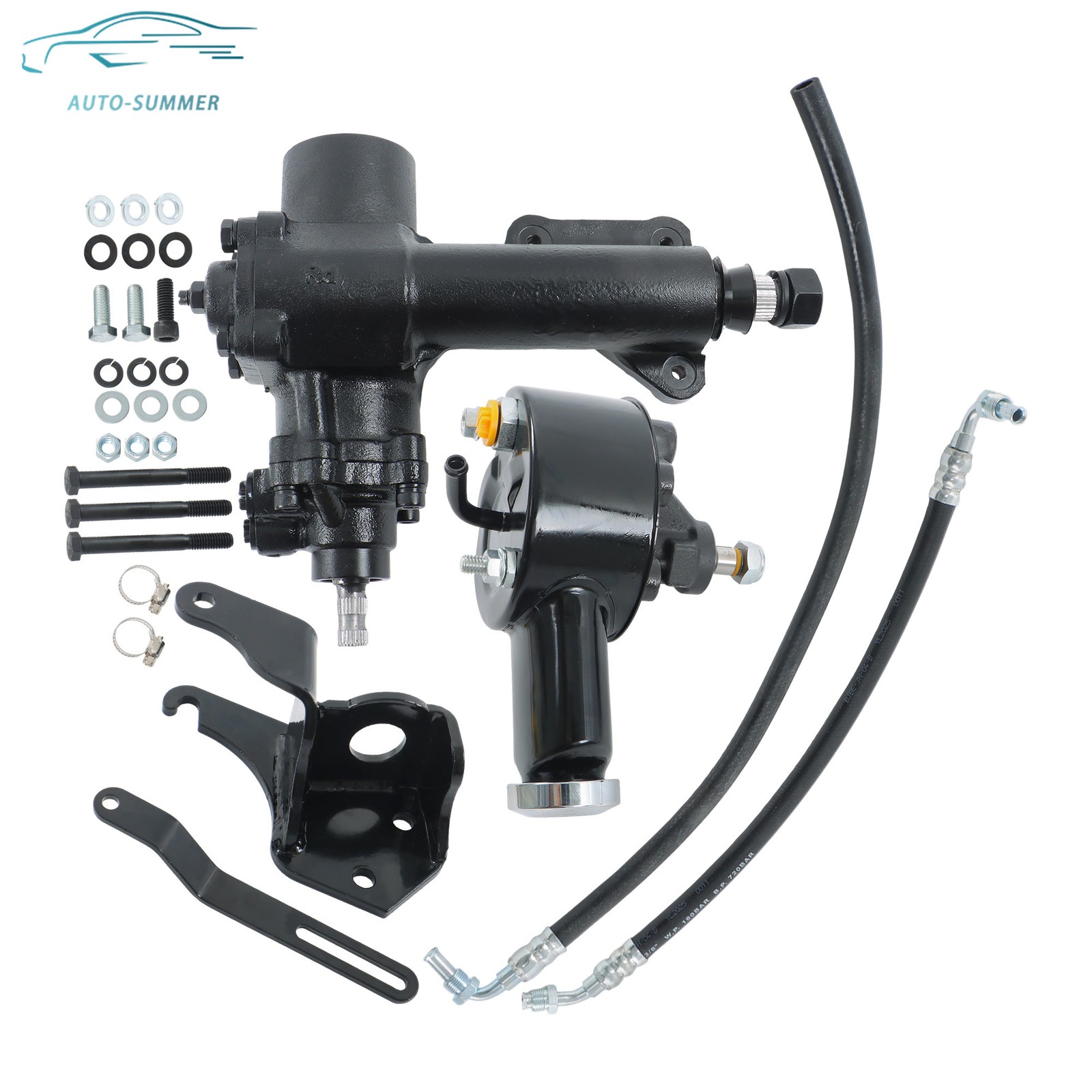 For Chevy Bel Air 150 210 CPP 500 Serie 55-57 Power Steering Conversion Gear Box