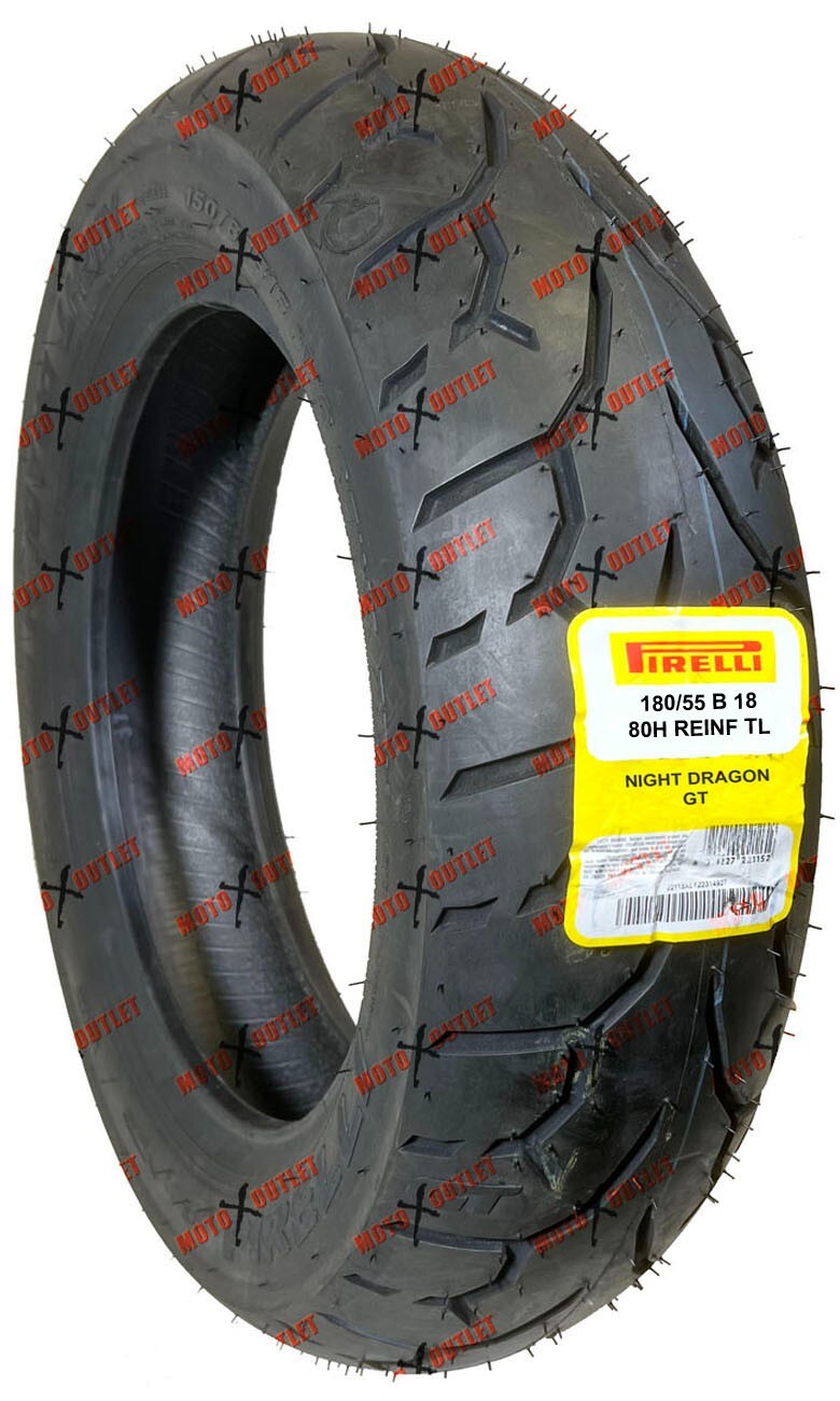 Pirelli Night Dragon 180/55B18 GT Tire Rear Front Motorcycle 180 55 18 2812200