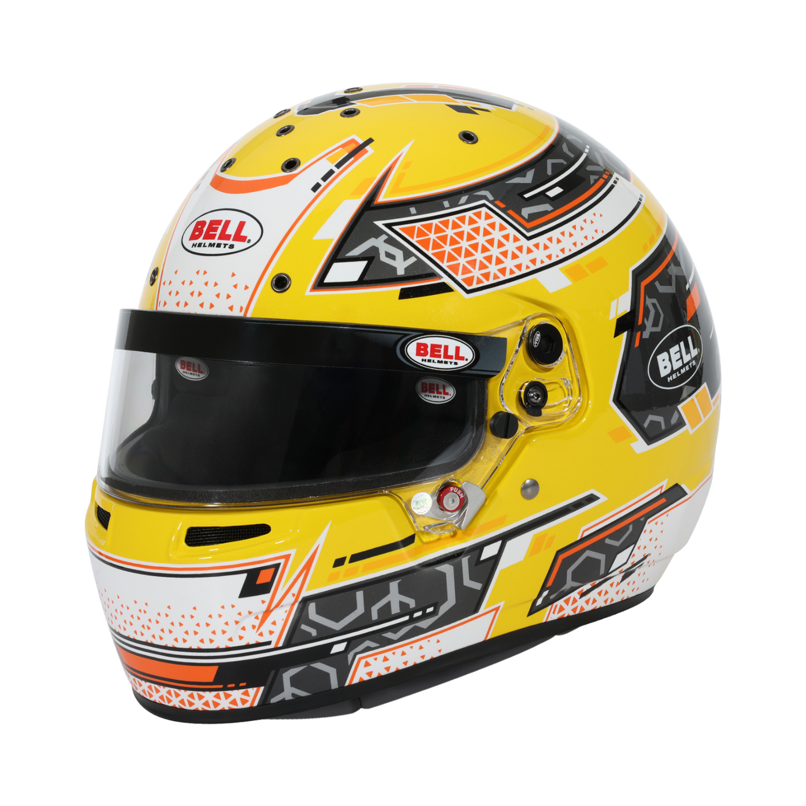 Bell RS7-K Karting Helmet | Snell K2025 Rated Kart Racing | Stamina Graphic
