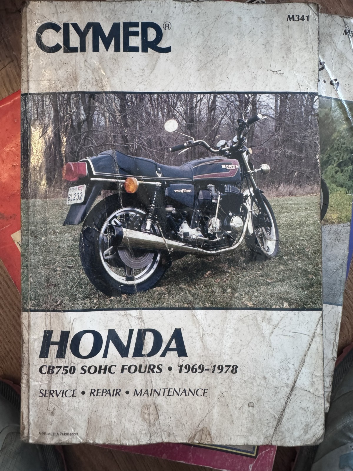 1969-1978 Honda CB750 Four CB 750 750K 750F CLYMER SERVICE & REPAIR MANUAL M341