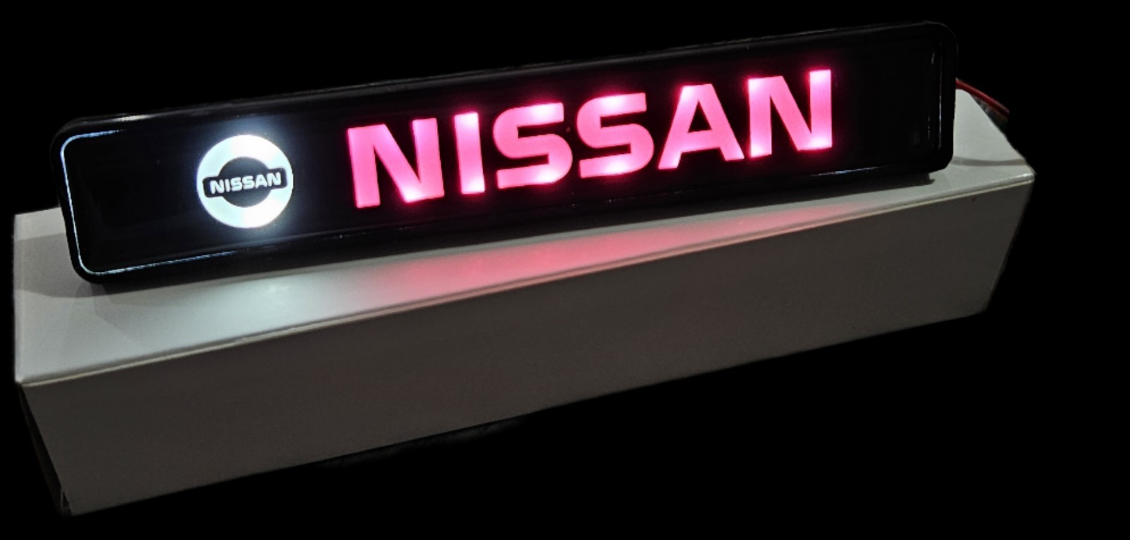Nissan JDM LED Front Grille Emblem 12v