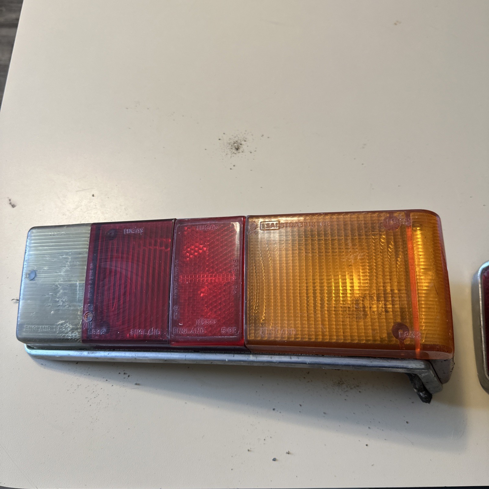 1972 Triumph TR6 Taillight assemblies Left and Right all good lenses 1972 Triumph TR6 Taillight assemblies Left and Right all good lenses