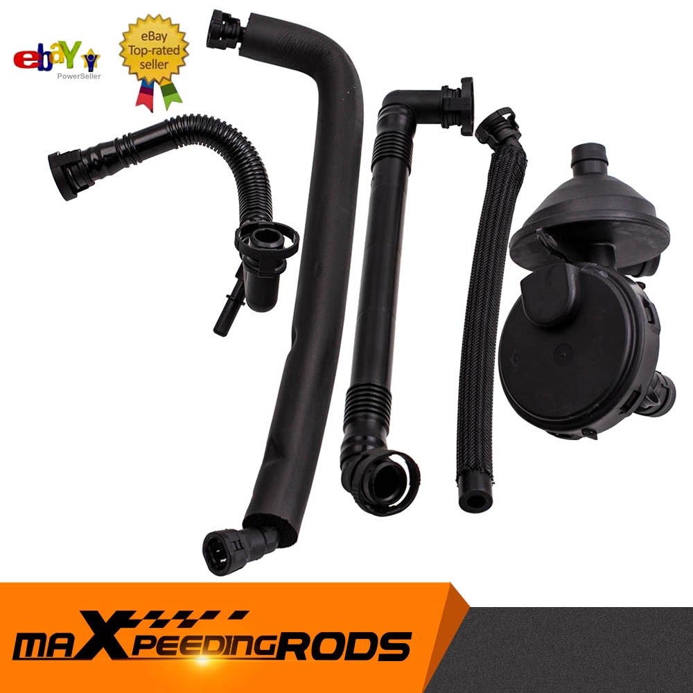 PCV Crankcase Vent Valve & Breather Hose Kit For BMW E46 X3 325i 11617501566