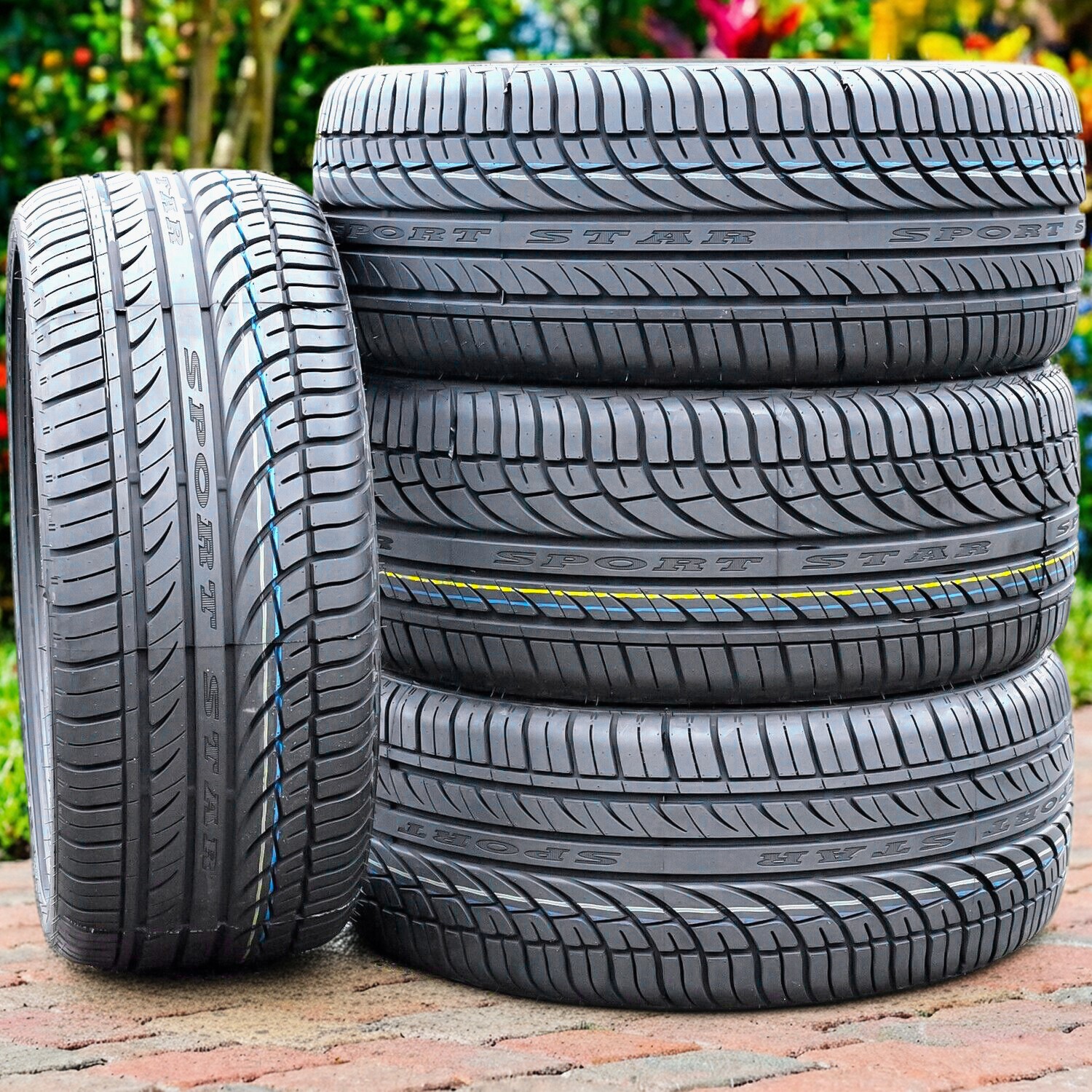 4 Fullway HP108 215/35R18 ZR 84W XL All Season High Performance Tires UTQG 380AA
