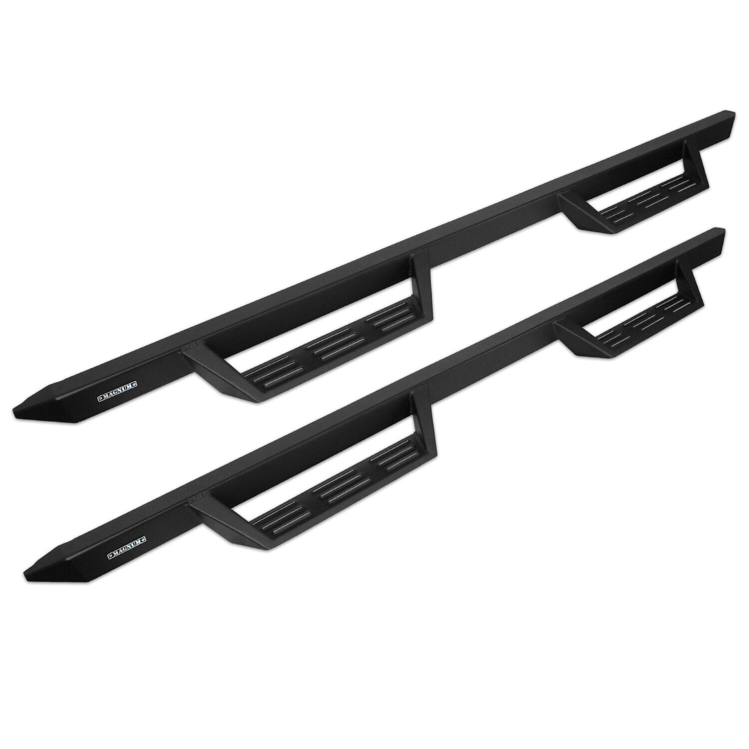 Magnum RT Gen 2 Black Drop Side Steps Nerf Bars for 2007-21 Tundra Crew Max