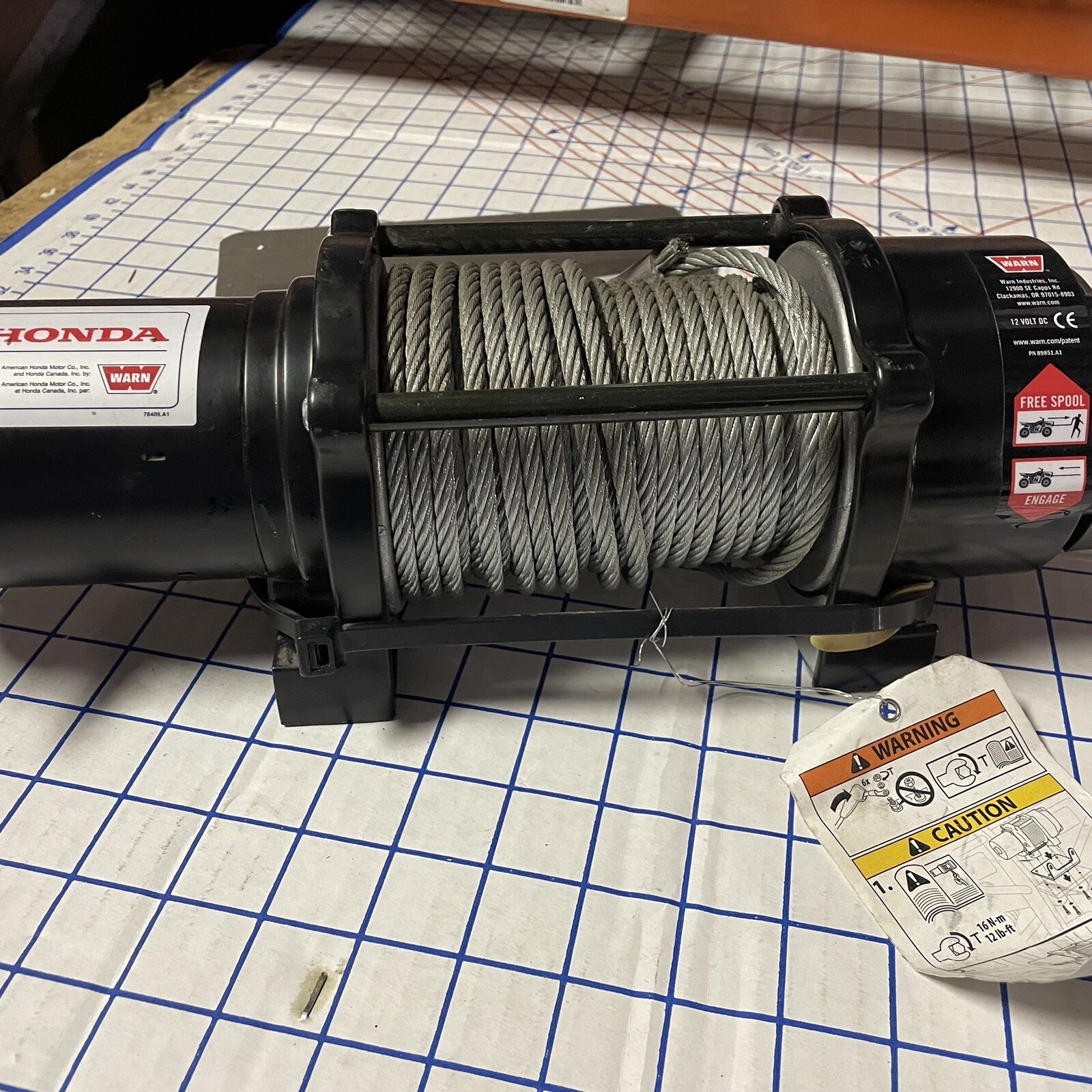 NEW Honda Genuine Accessories Winch NEW Honda Genuine Accessories Winch