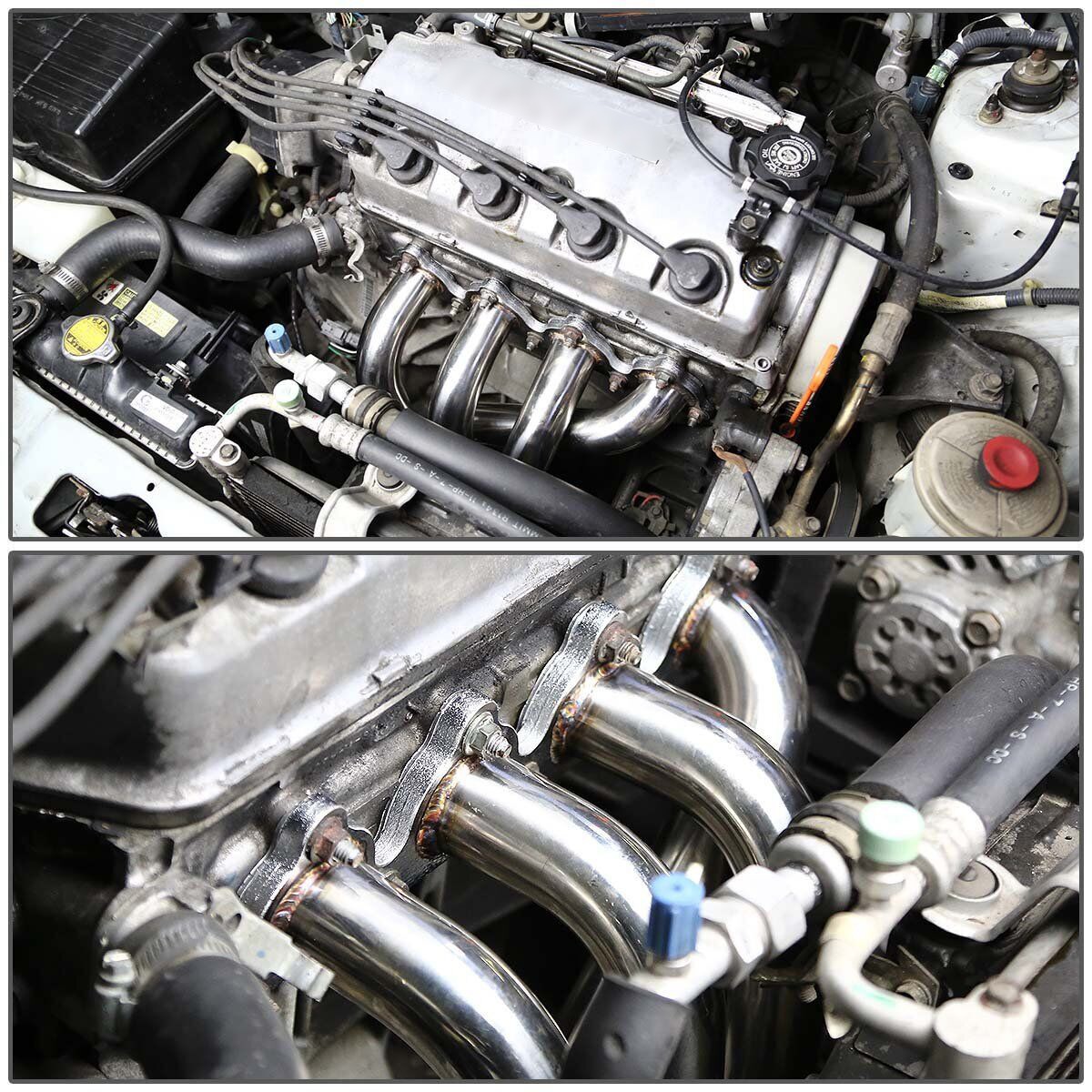 Stainless Headers for 1988 - 2000 Honda CIVIC 1.5L 1.6L fit D Series D15 D16