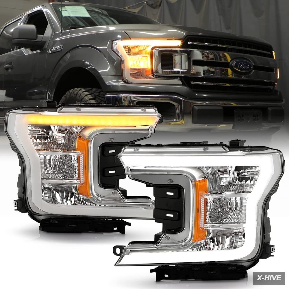 Headlight Assemblies 110 watts Waterproof 1 ACANII Halogen Type 2018-2020