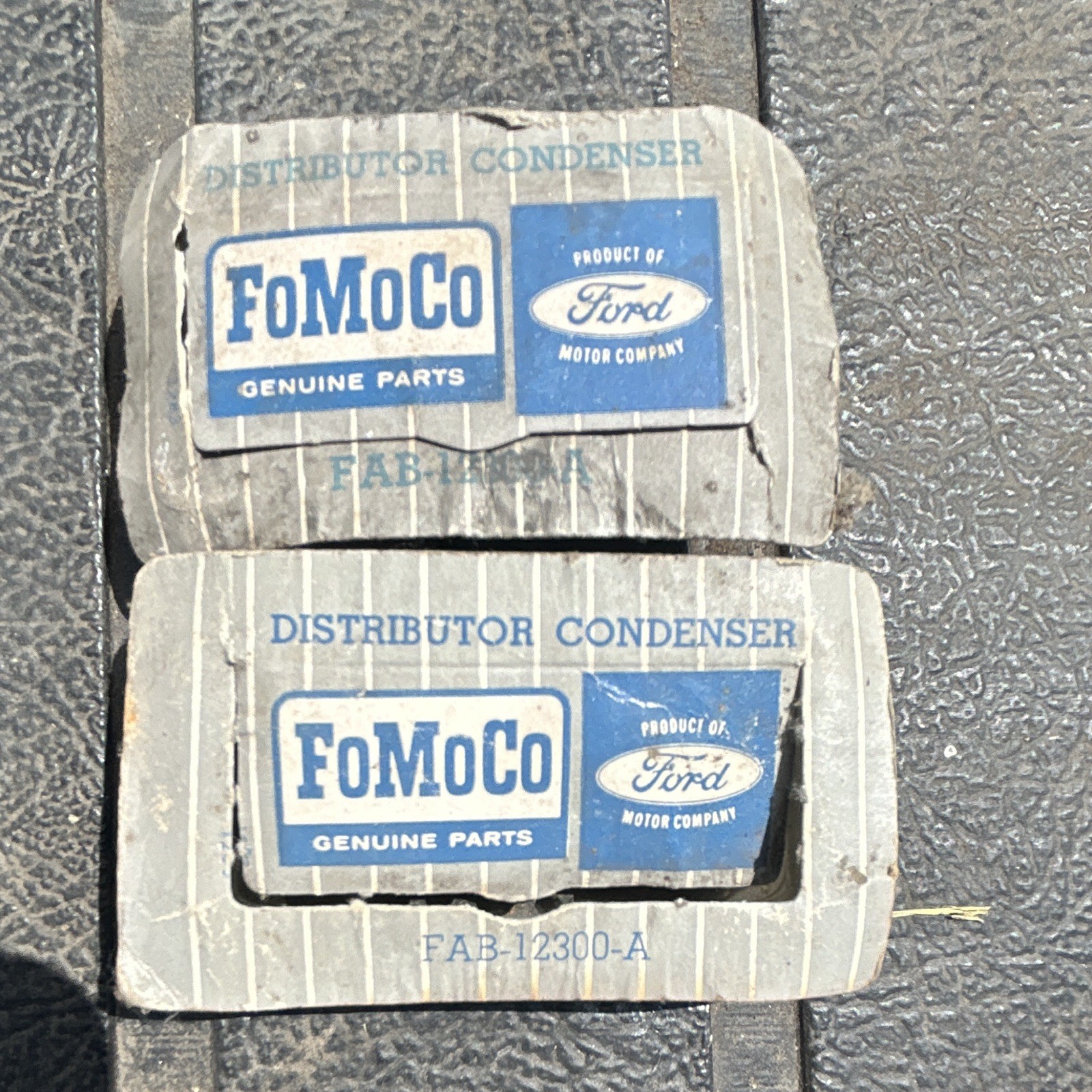 FoMoCo FORD Mercury Thunderbird V8 Distributor Condenser FAB-12300-A NOS OEM 