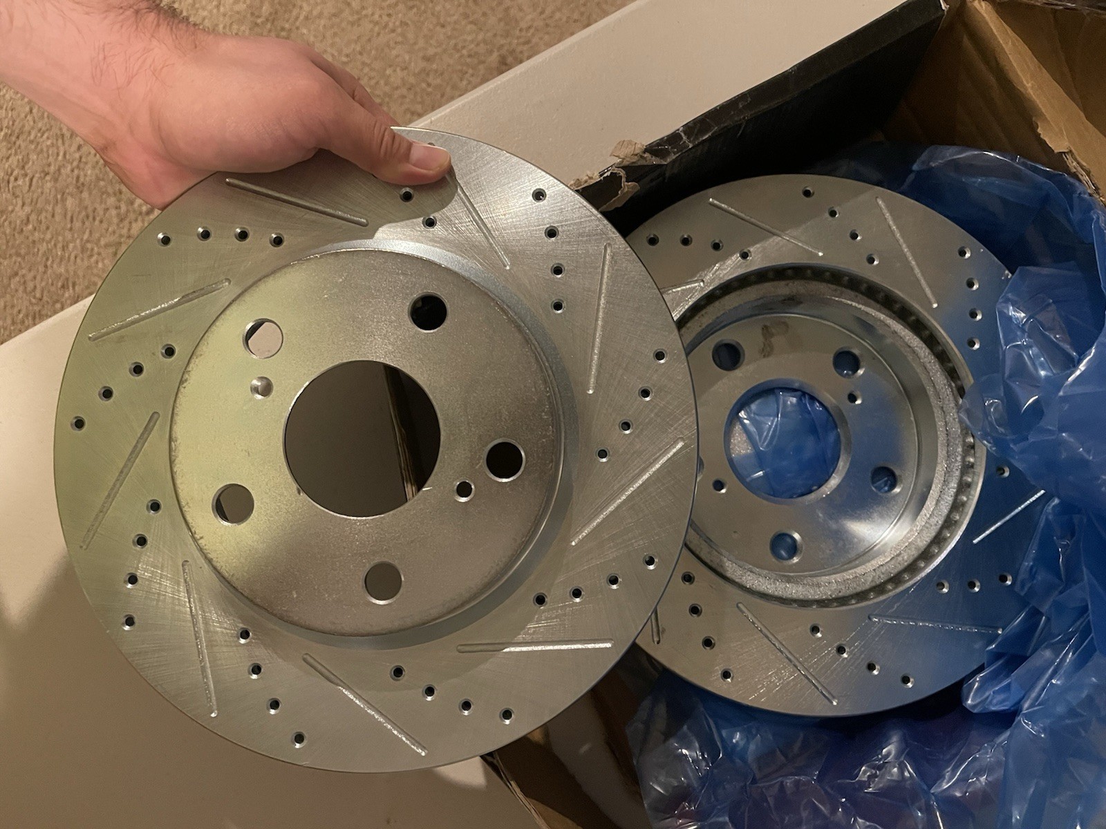 A-Premium Brake Rotors Part # BRS31440 for Toyota/Lexus/Scion models