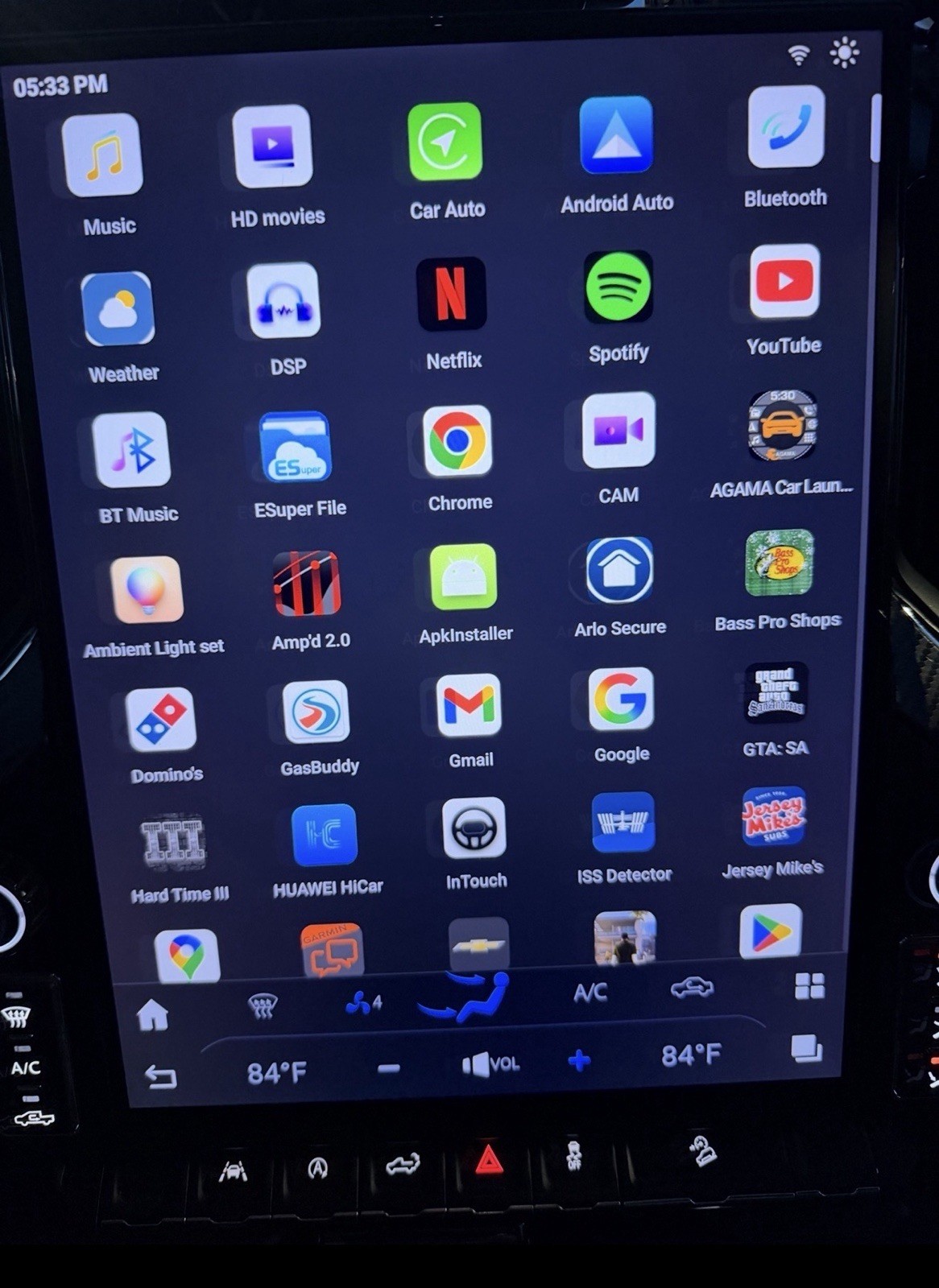 15.6”  Vertical Screen Radio For 2019-2026 Chevy Silverado/GMC Sierra
