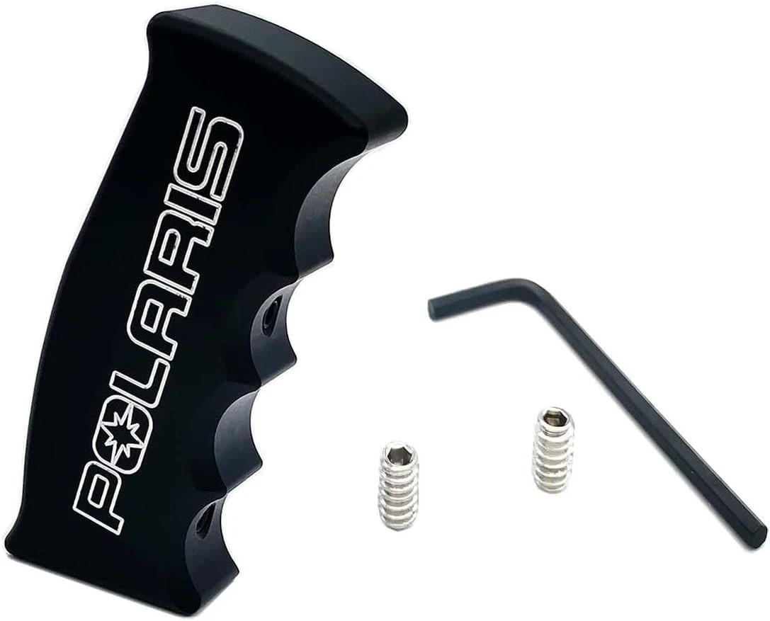 Custom Billet Pistol Grip Shift knob Shifter Polaris RZR Ranger Black anode