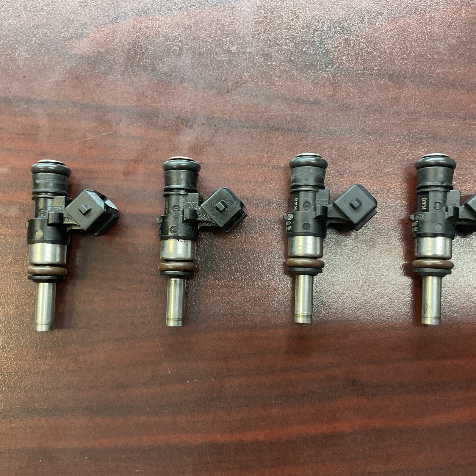 2003-2020 BMW K1200 K1300 S1000 Fuel Injection Valves Set of 4 OEM 13617677017