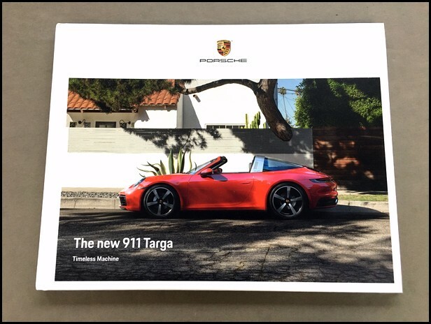 2021 Porsche 911 Targa 44-page Hardback Car Sales Brochure Catalog - Targa 4S 4