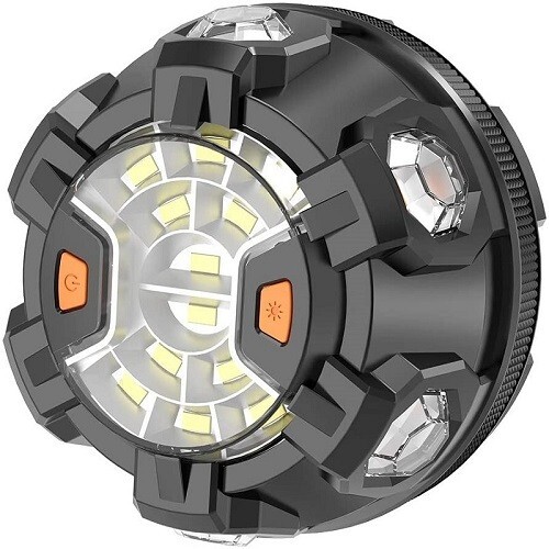 LED Warning Light Car Auto Amber Lamp Magnetic Flashing Strobe Beacon Emergency
