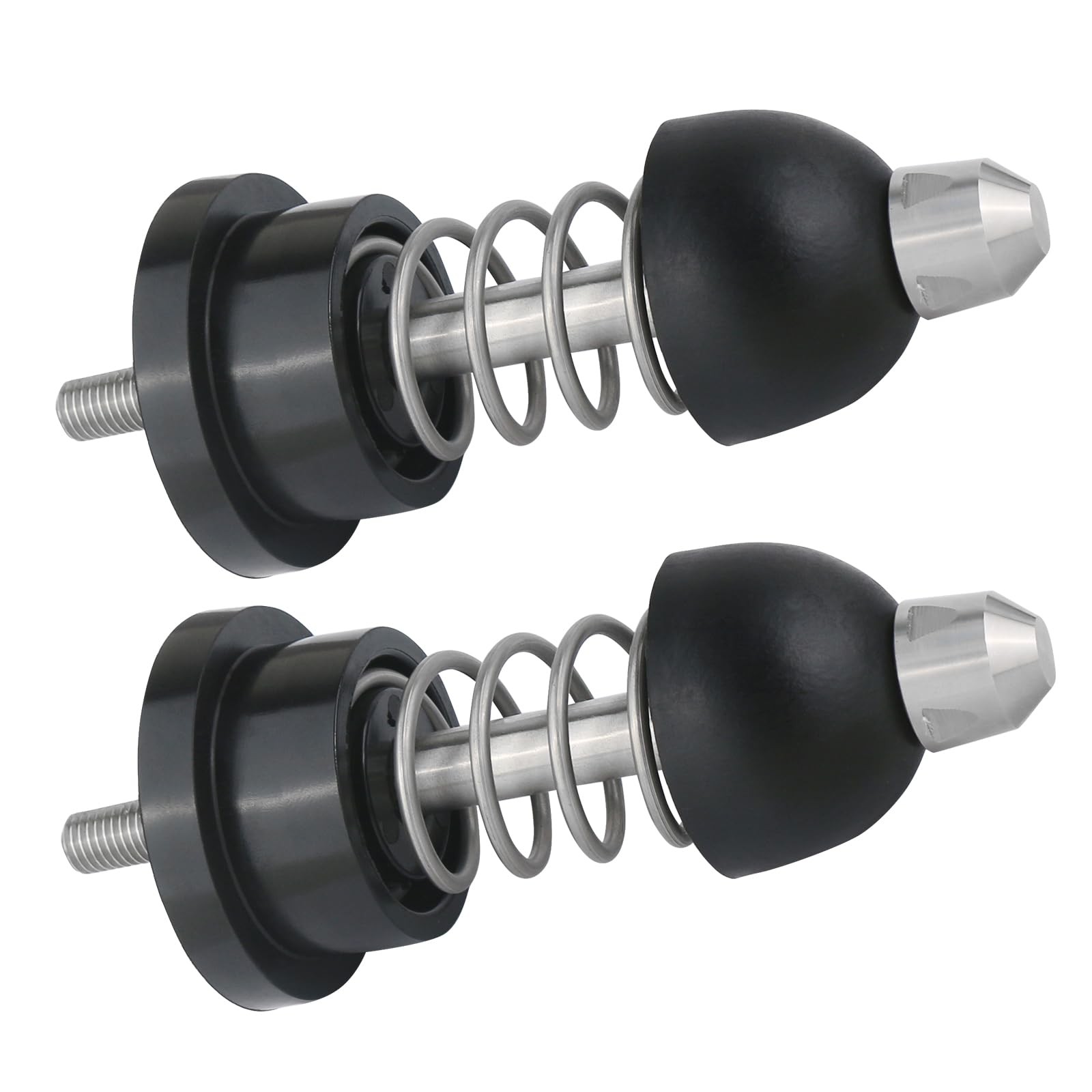 2 Pcs Hood Pin Assembly Poly | Compatible with Peterbilt 387 2 Pcs, Black 2 Pcs Hood Pin Assembly Poly | Compatible with Peterbilt 387 2 Pcs, Black