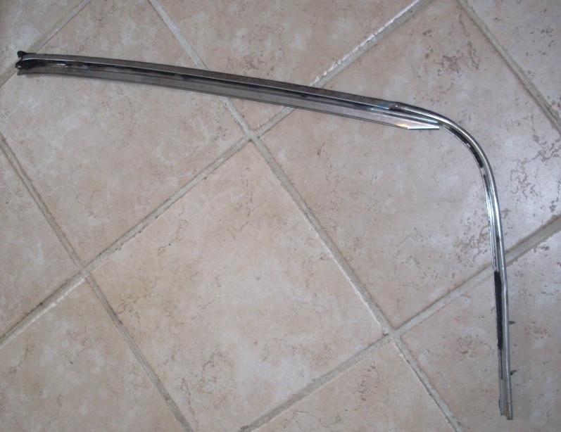 1957 Chevrolet Window Channel Stainless Trim Molding Chevy OEM GM Original