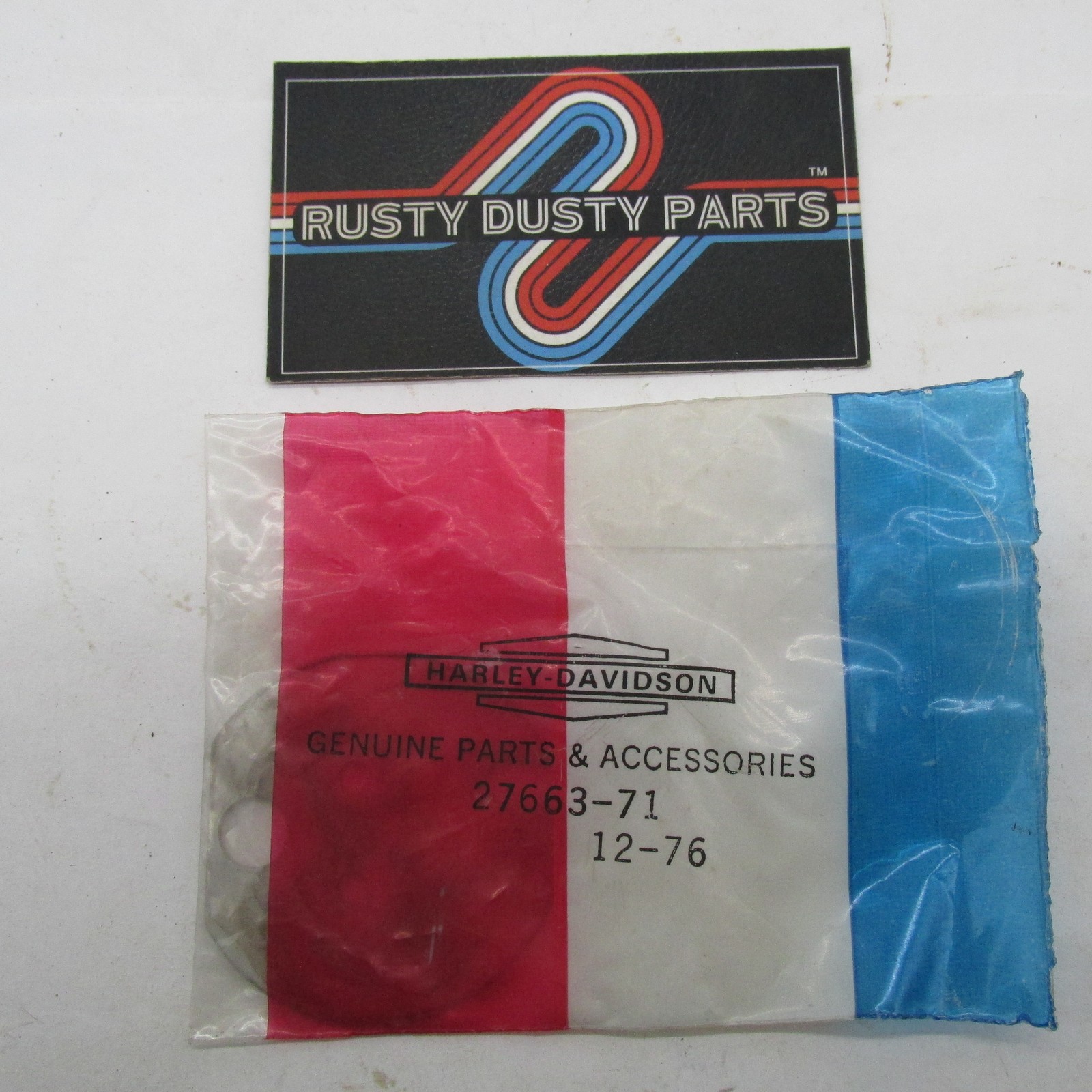 Genuine AMF Harley Davidson OEM NOS Choke Plate FL FLH FX XLCH XLH 27663-71