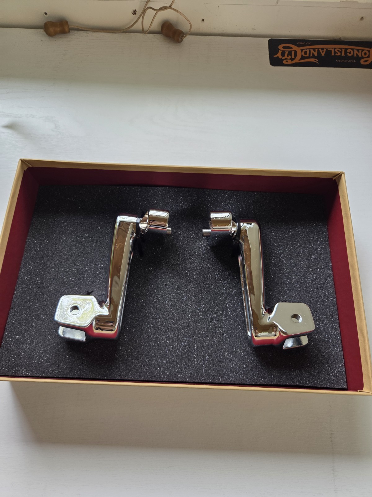2879993-156 Indian Motorcycle  Chrome Passanger Peg Support
