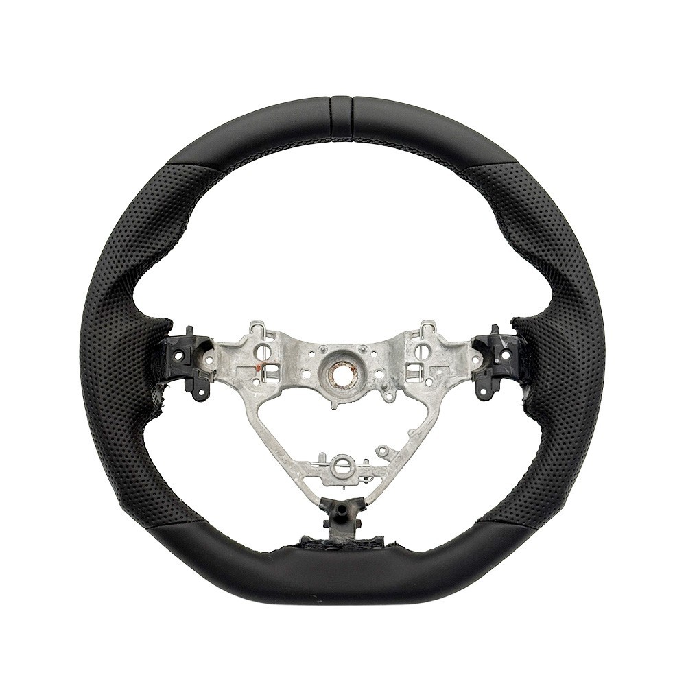 REVESOL Sports Leather Steering Wheel for 14-19 TOYOTA HIGHLANDER 15+ SIENNA 