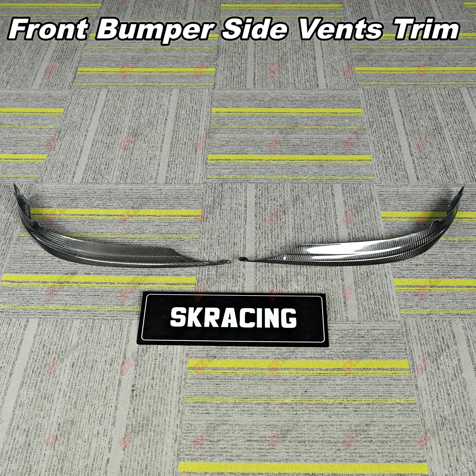 Carbon Fiber Front Rear Lip Spoiler BodyKits For Benz S63 S65AMG W217 C217 15-17