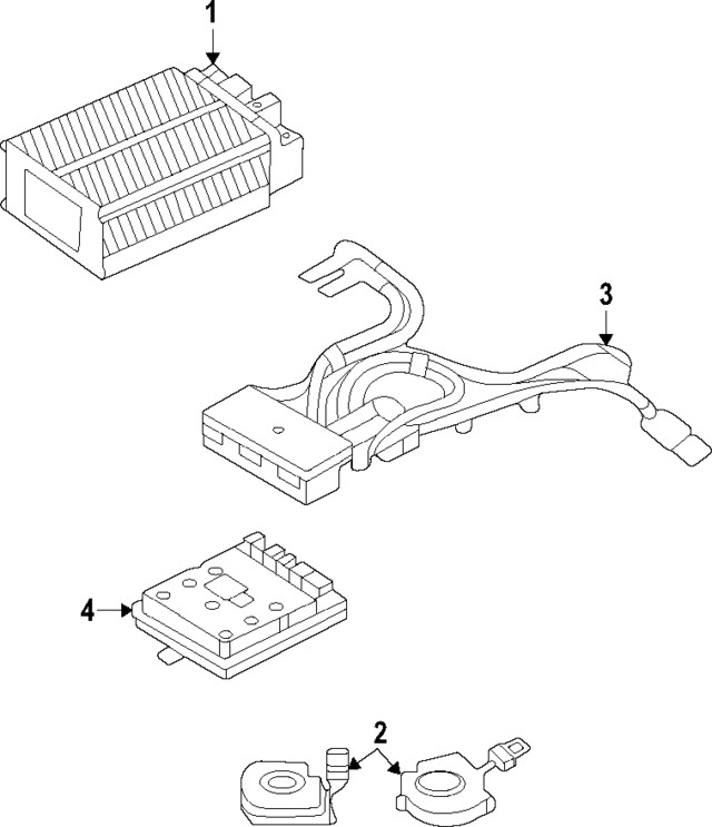 Genuine Jaguar DC Converter 433123464