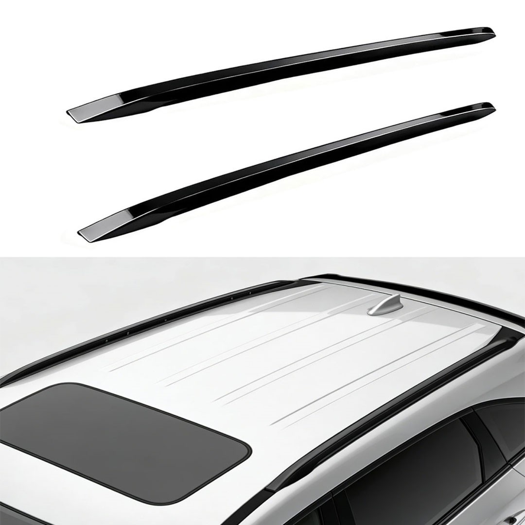 2Pcs Aluminum Roof Rail Rack Crossbar Fits for Acura MDX 2014-2021 Cargo Carrier