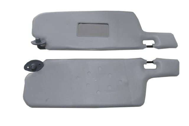 Gray Sun Visor Set For Ford Escort 1990–1999