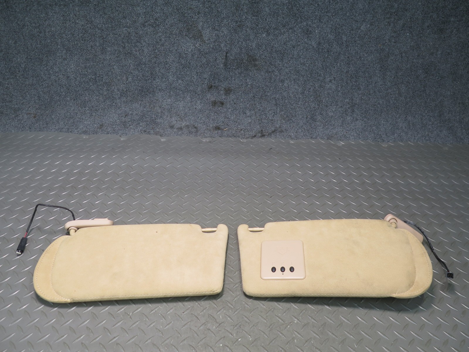 2008-2019 MASERATI GRANTURISMO M145 COUPE FRONT LEFT & RIGHT SUN VISOR SET OF 2