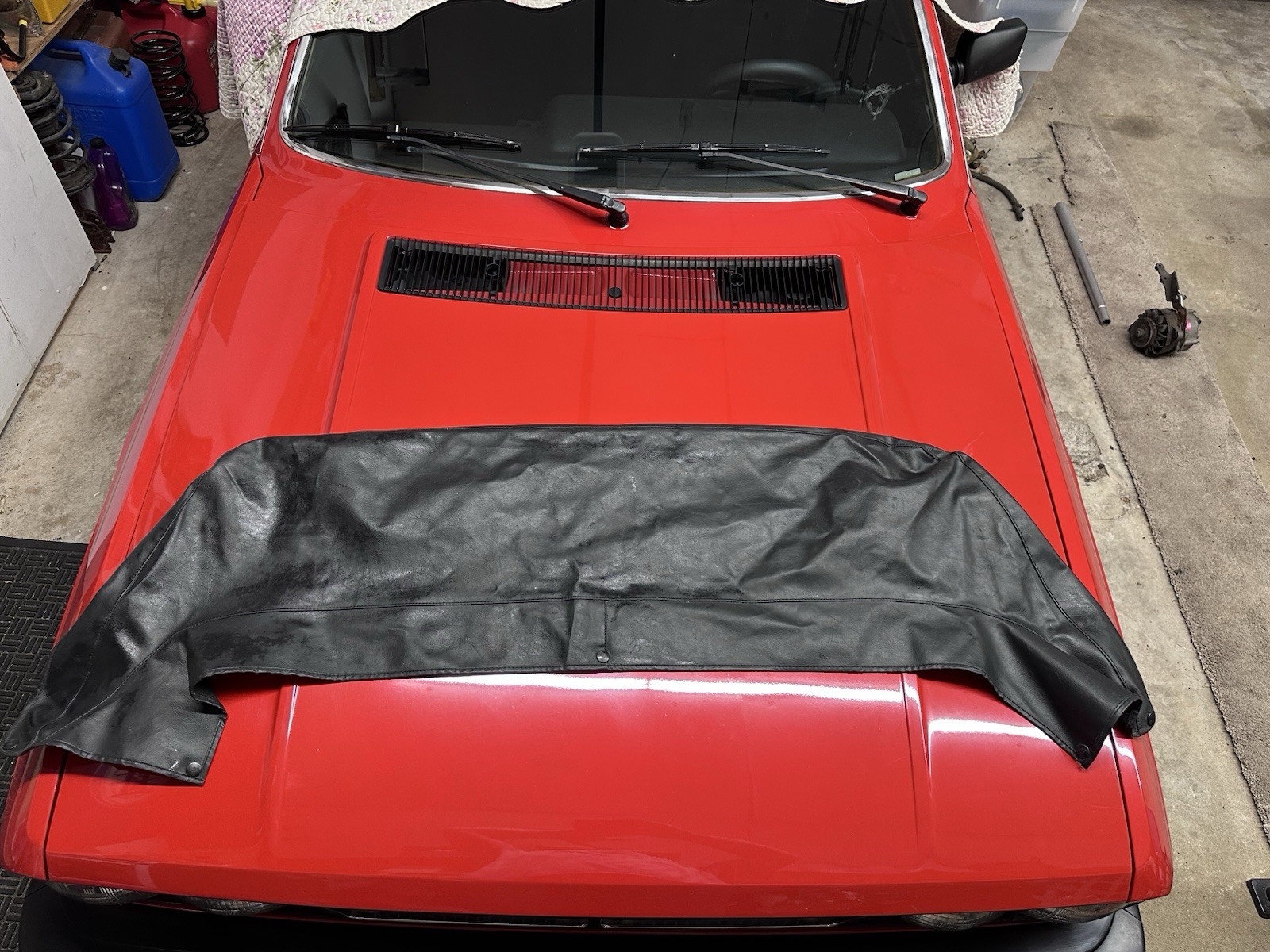 1979-1982 Lancia Beta Spider-Zagato Convertible Top Cover. Tonneau Cover