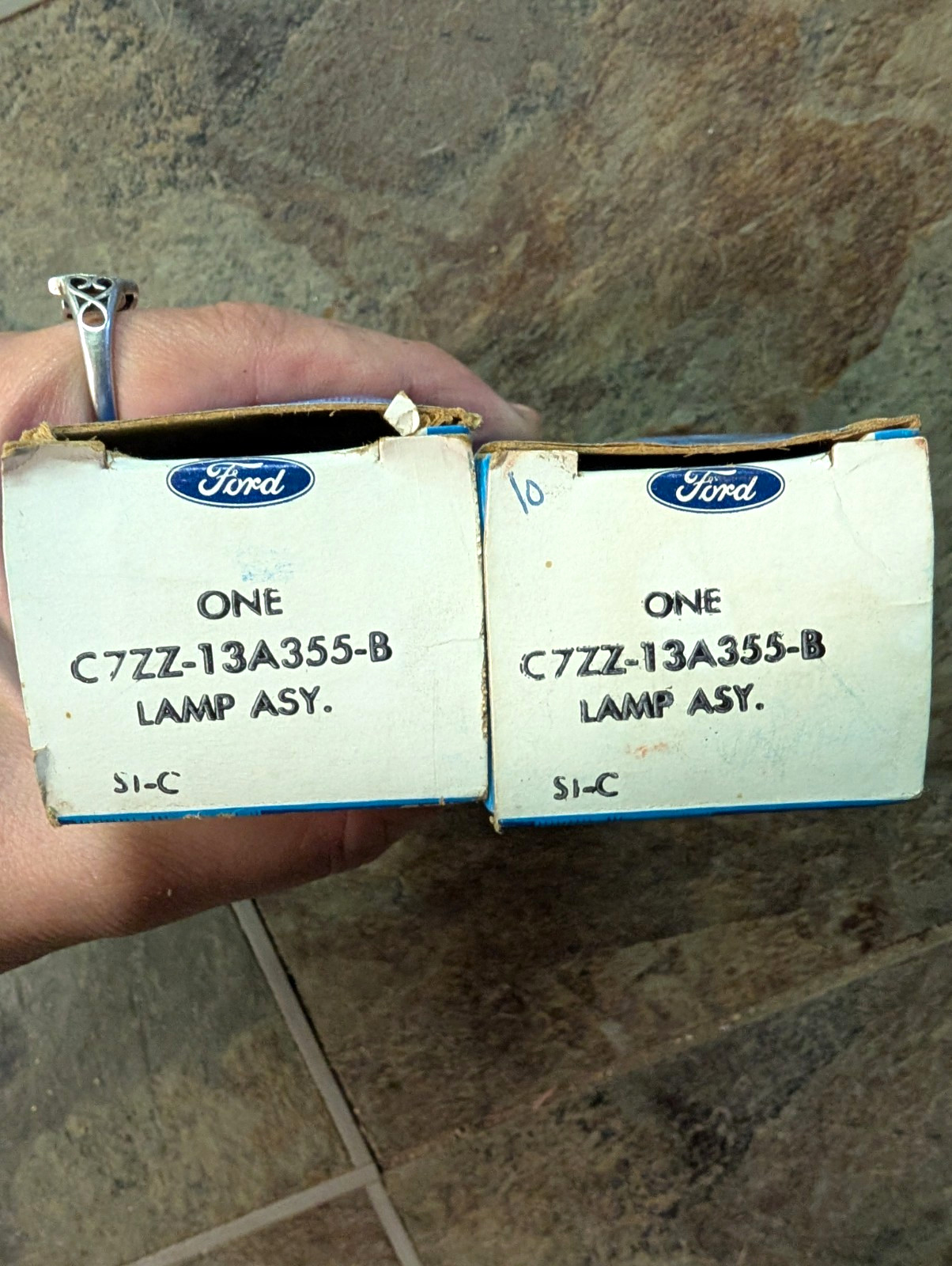 NOS 1967-1968 Ford Mustang Lamp Assembly