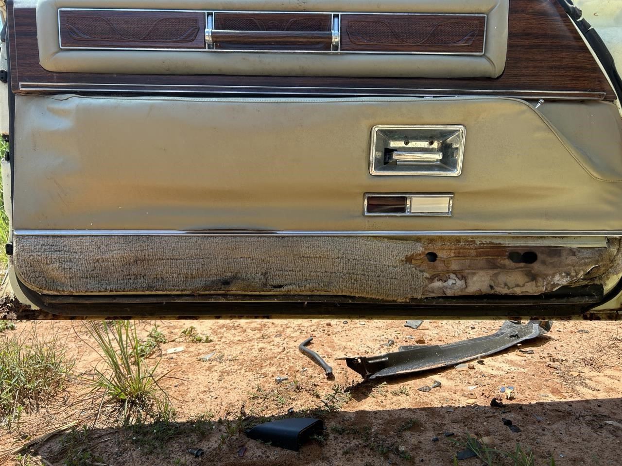 ELDORADO 1976 Front Door Trim Panel 104894081 ELDORADO 1976 Front Door Trim Panel 104894081