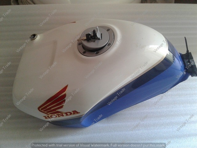 FIT TO HONDA VFR400R NC30 STEEL PAINTED GAS FUEL TANK WITH MONZA CAP
