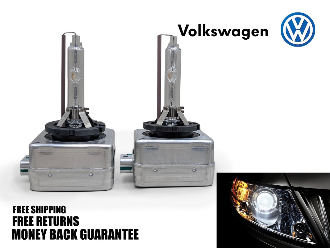 6000K Diamond White HID Xenon Headlight Bulb for VOLKSWAGEN EOS 2012-2016 x2