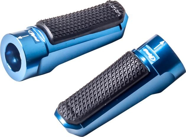 Puig Sport Footpegs That Require Adapters Blue #7318A