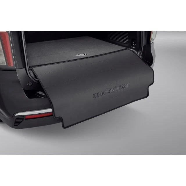 2021-2027 Chevrolet Tahoe Suburban Rear Bumper Protector 86299020 Black OEM GM 2021-2027 Chevrolet Tahoe Suburban Rear Bumper Protector 86299020 Black OEM GM