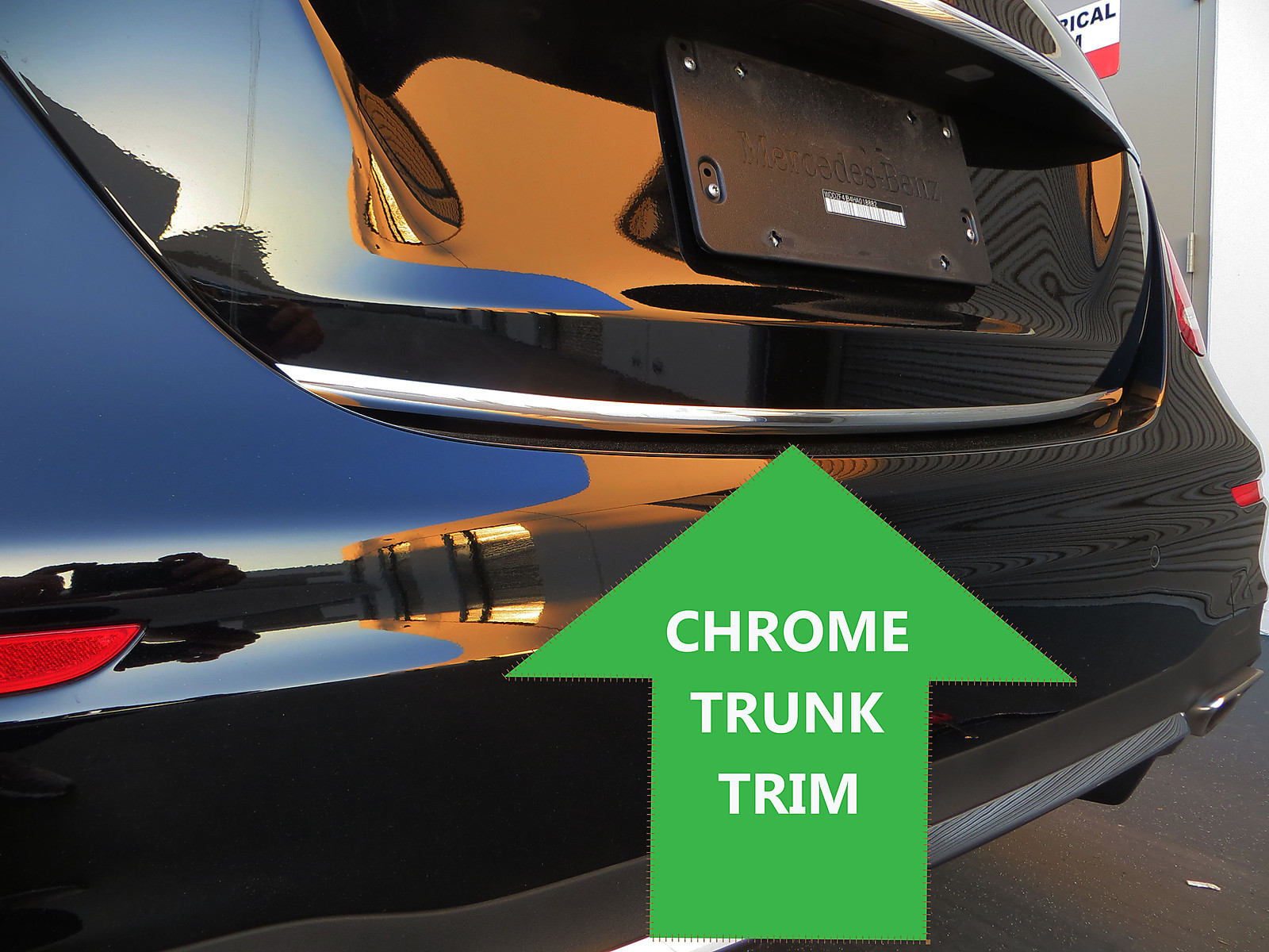 Chrome TRUNK TRIM Tailgate Molding Kit for volvo models 2004-2027