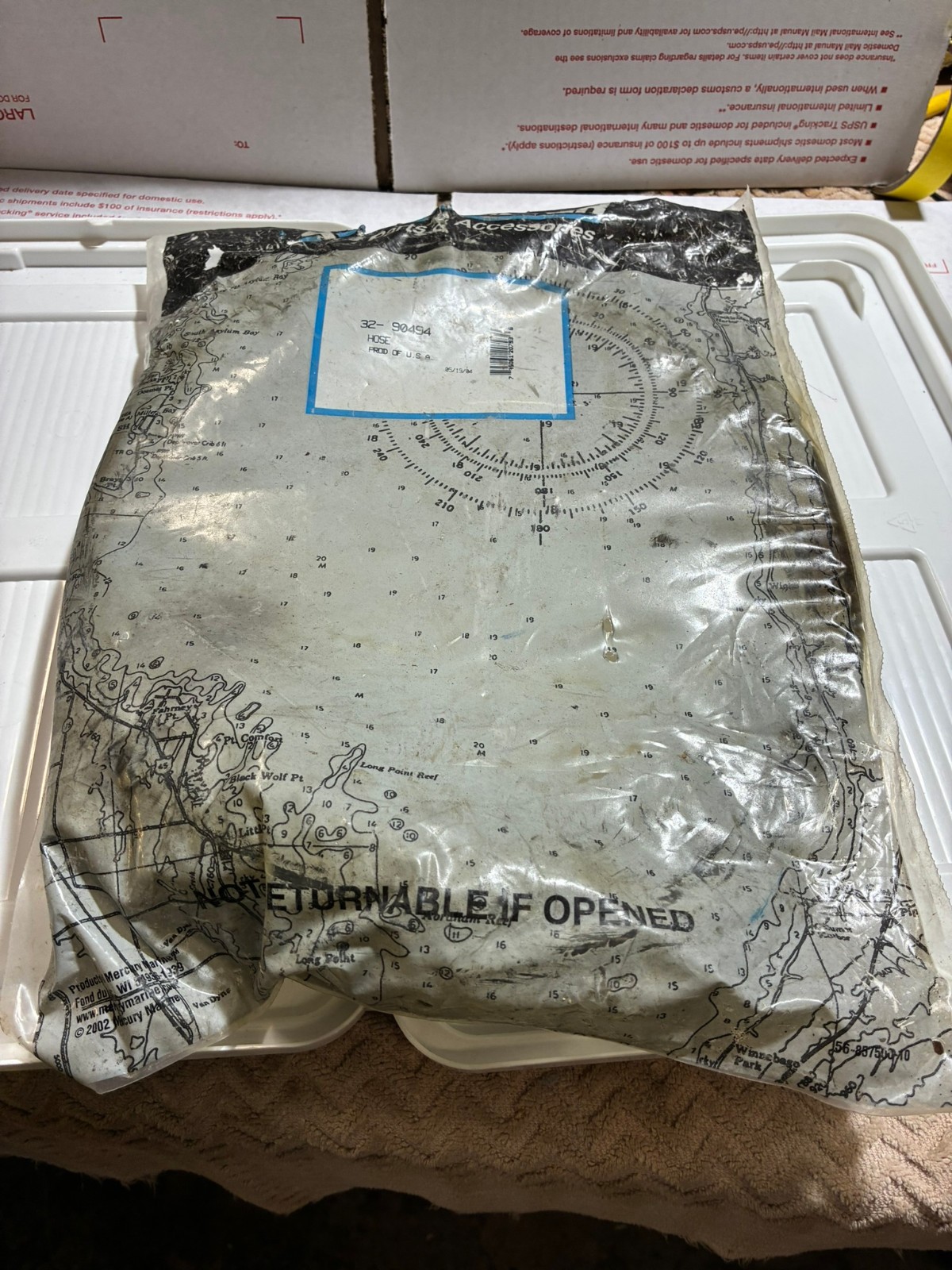32-90494 Quicksilver Pressure Hose for Mercruiser Power Steering New In Package