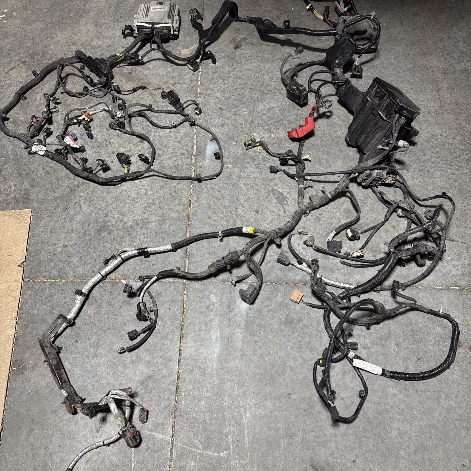 2017 EXPLORER ENGINE MOTOR ELECTRICAL WIRE WIRING HARNESS 2.3L 4X4,  complete