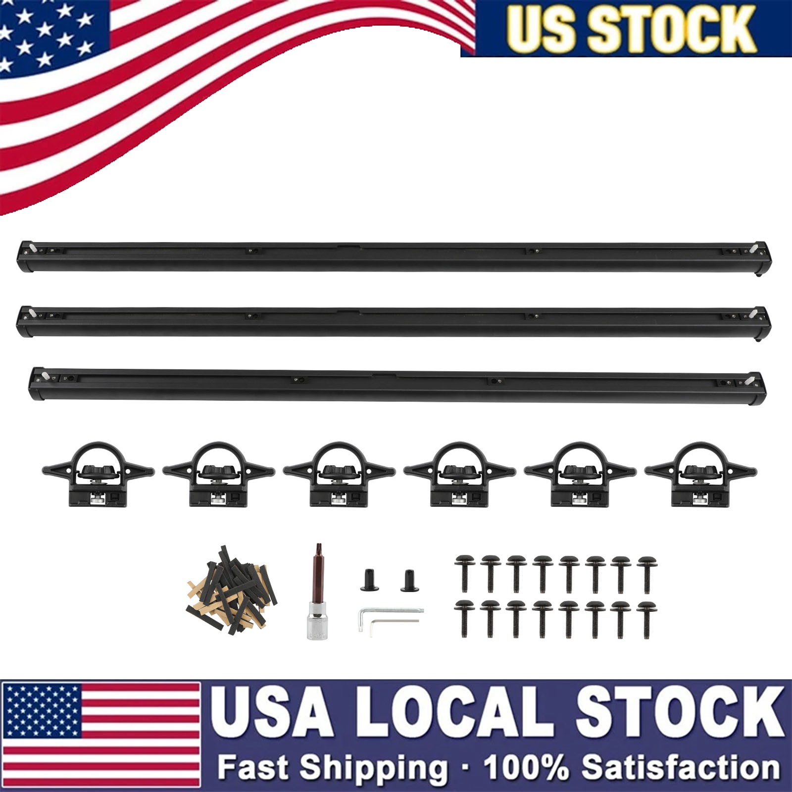 Bed Side Rails Trail Rail Cargo For Jeep Gladiator JT Utility 82215631 2020-23