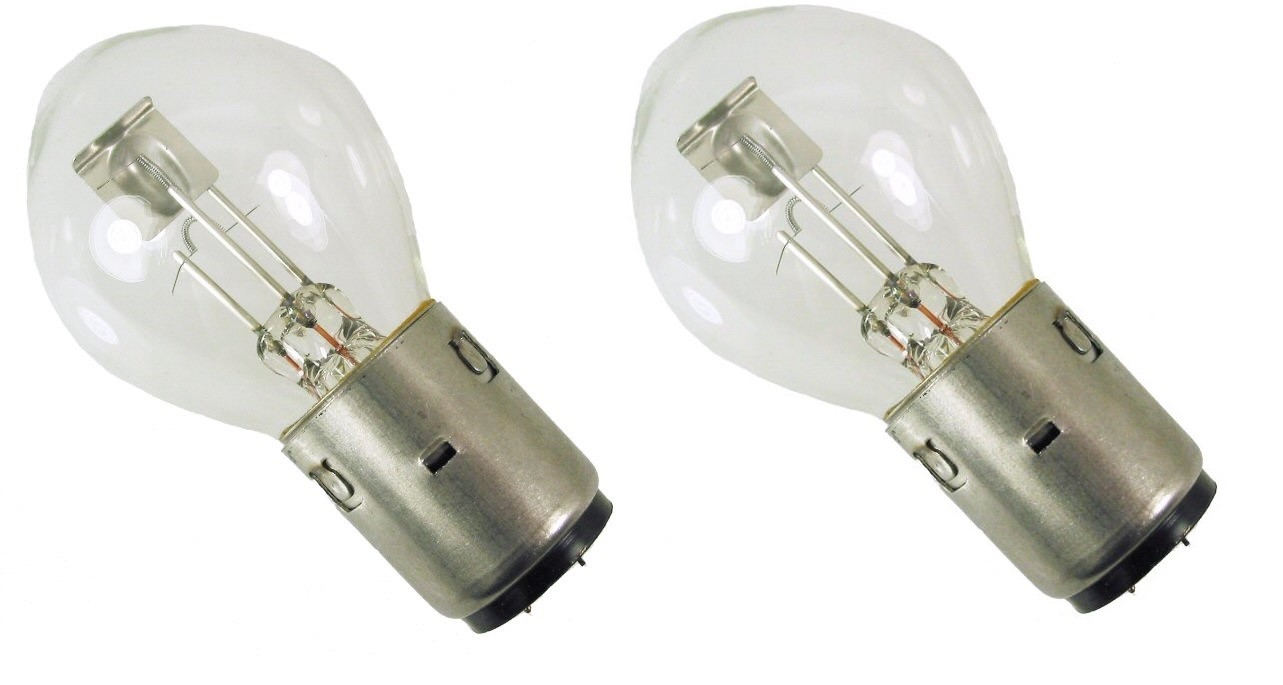 Pair 2x 12V 35/35w Headlight Bulb ATV Scooter Motorcycle Go Kart
