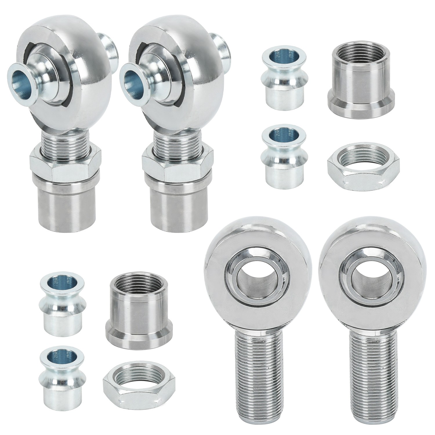 4PCS 1.25 Heim Joint Rod End Kit For Steering Suspension 1-1/4-12 LH RH