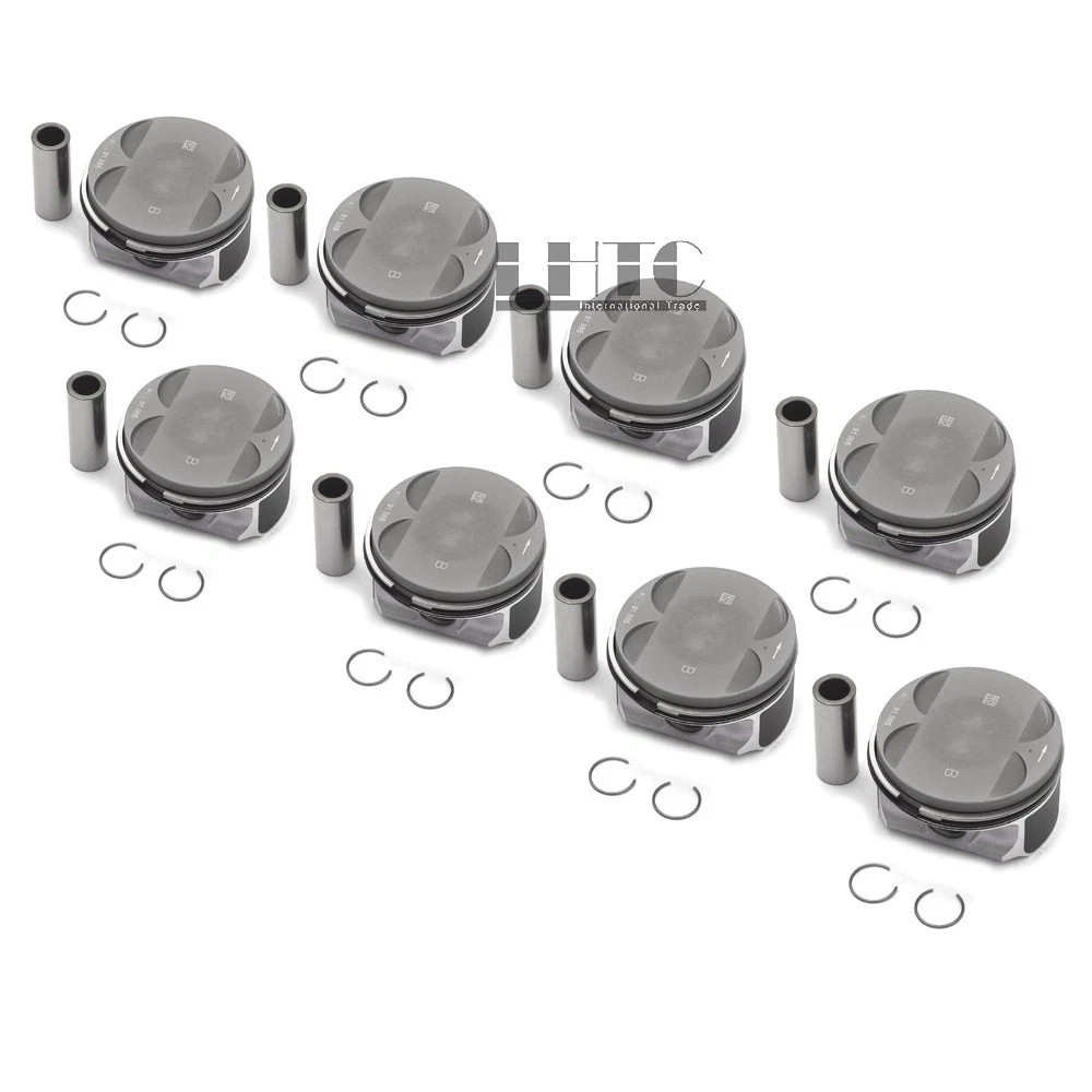 STD 8x Pistons Rings Set Φ92mm for BMW E31 E38 E39 E53 Range Rover M62B44 4.4 L