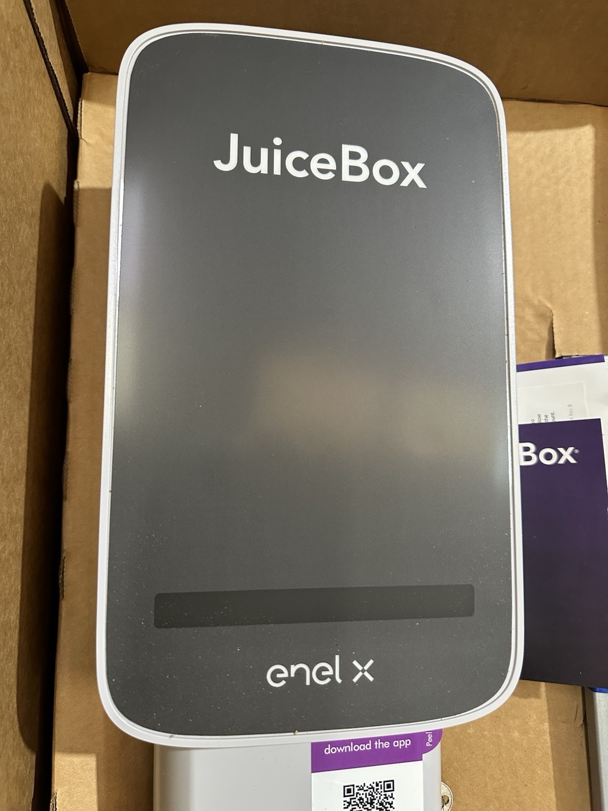 Enel X Juicebox 32 Amp Plug-In-Cord Level Charging Station